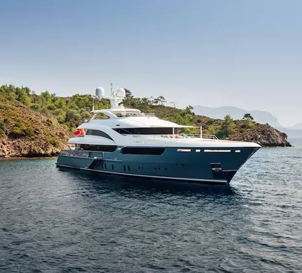 A private yacht
